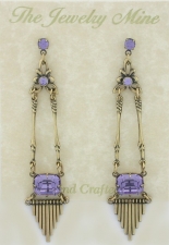 Vintage Reproduction Victorian Style Chandelier Earrings