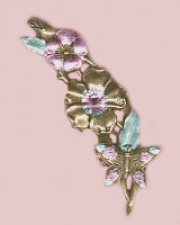 fashion jewelry flower brooch