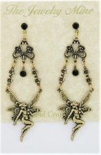 Vintage Reproduction Fairy Chandelier Earrings