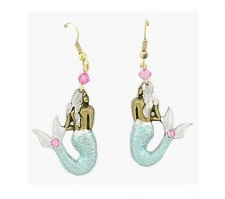 mermaid fashion earrings