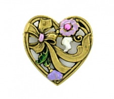 fashion jewelry heart brooch,fashion heart brooch,antique heart brooch,vintage heart brooch