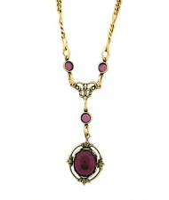 victorian jewelry,victorian necklace,vintage necklace,antique necklace,austrian crystal necklace