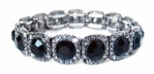 Tiffany inspired Legacy style Austrian crystal costume bracelet