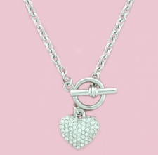 tiffany heart toggle necklace